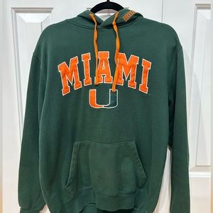 University of Miami sweatshirt